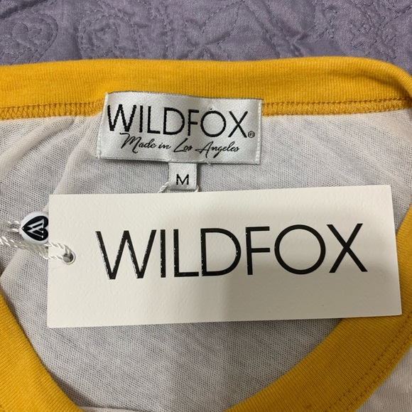 WILDFOX Floral Cross Confessional Tee - Picture 6 of 6